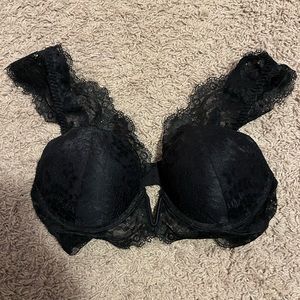 Black never worn super push-up bralette / bra top